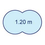 Achtform 1.20 m