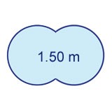 Achtform 1.50 m