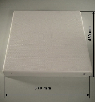 Nummer 4 Plattform aus Kunststoff mit 4 Schrauben