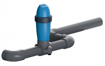 Einbauschelle Blue Connect - zum Einbau in der Pool-Leitung