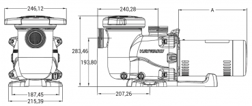 Pumpe Maxflo XL 3/4 - 230 Volt - 12m3/h