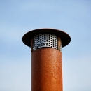 Funkenfänger zu Abzugsrohr d155 - zu Quaruba, Quercus, Fenek